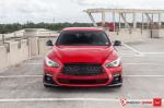 Infiniti Q50S by Naples Speed on Vossen Wheels (HF-2) 2018 года